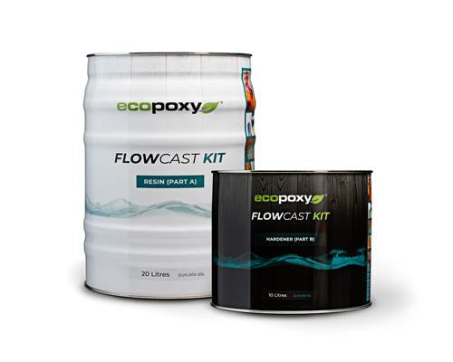 My First epoxy pour, I used Ecopoxy Flowcast with caviar pigment