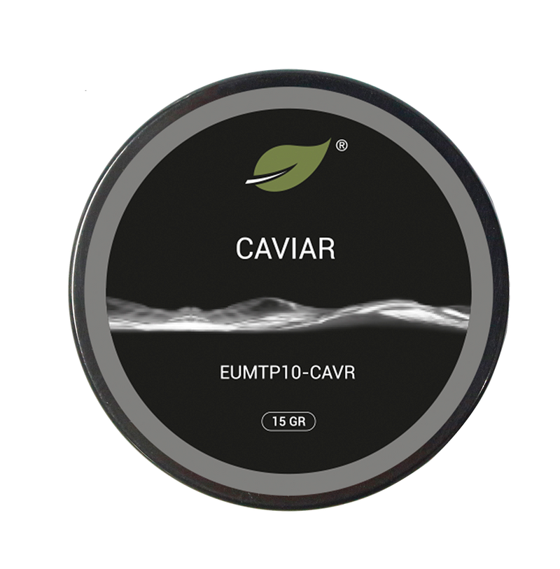 Caviar "grijs" Metallic Pigment