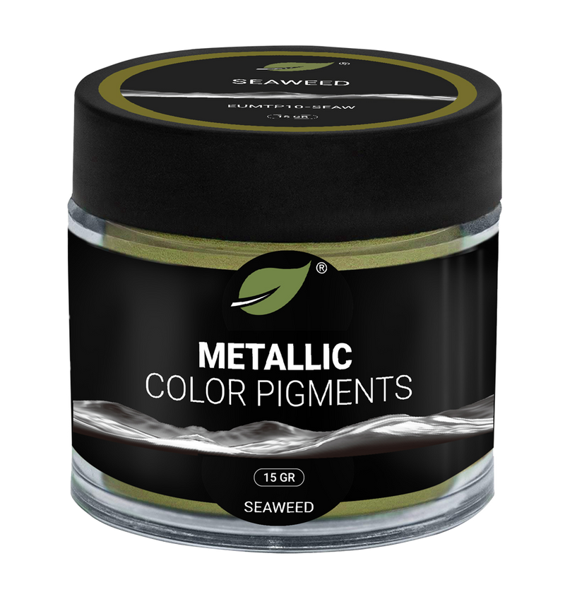 Seaweed "leger groen" Metallic Pigment